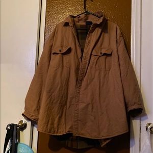 Vintage jacket flannel print inside